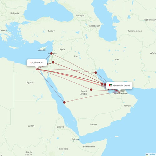 Air Arabia Abu Dhabi flights between Abu Dhabi and Cairo
