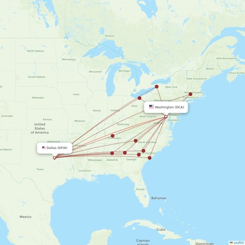 American Airlines – info and route map - Flight Routes