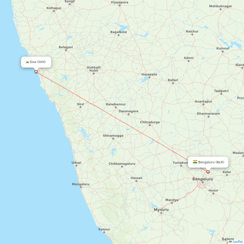 AirAsia India flights between Goa and Bengaluru