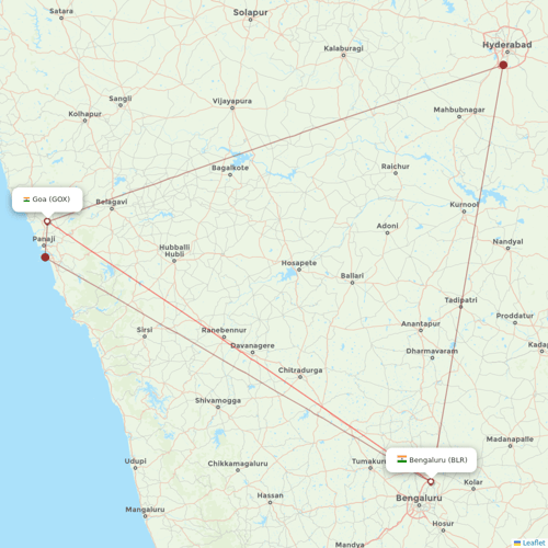 Starlight Airline flights between Goa and Bengaluru