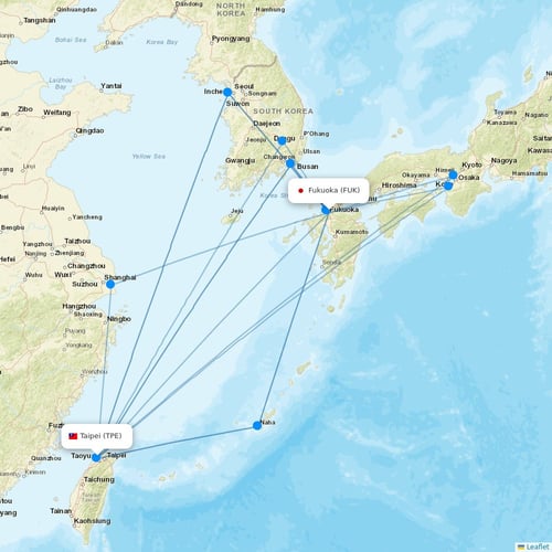 China Airlines flights between Hanoi and Taipei