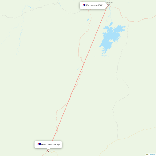 Aviair flights between Halls Creek and Kununurra
