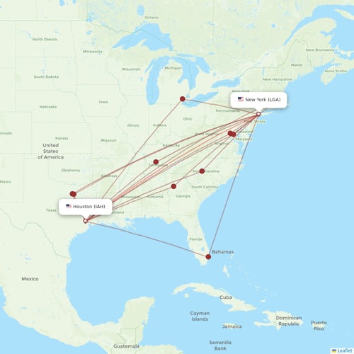 United Airlines – find all flight routes with our interactive map ...