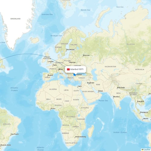 Biman Bangladesh Airlines flights between Istanbul and Toronto