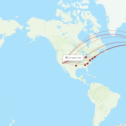 Virgin Atlantic flights between Las Vegas and London
