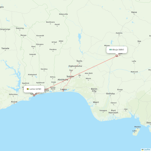 ASKY Airlines flights between Lome and Abuja