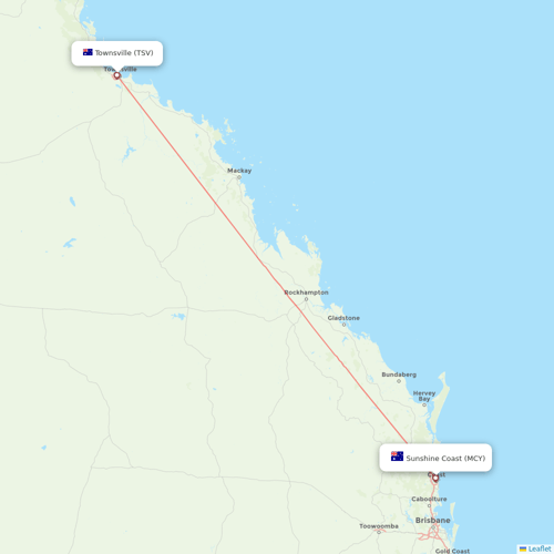 Air Berlin flights between Sunshine Coast and Townsville