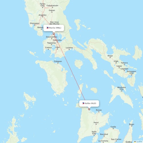 Philippines AirAsia flights between Manila and Kalibo