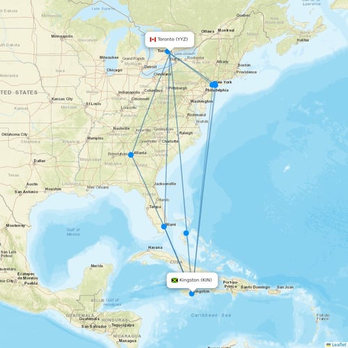 Flair Airlines flights between Toronto and Kingston