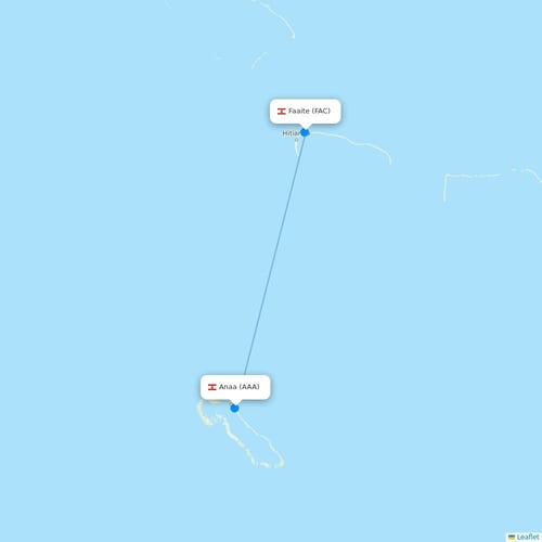 Map of Anaa
