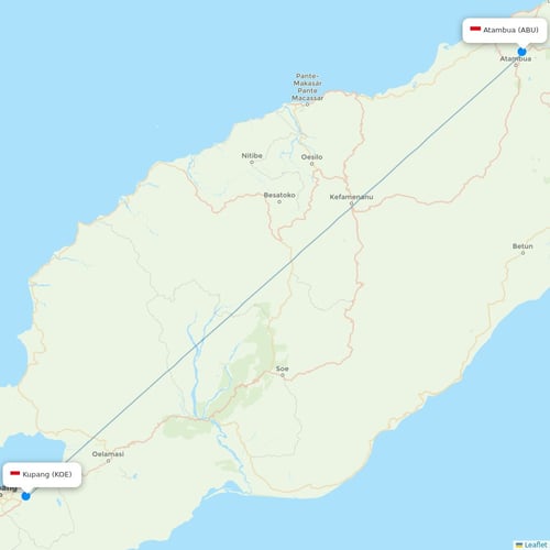 Map of Atambua