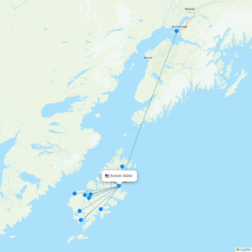 Map of Kodiak