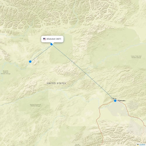 Map of Allakaket
