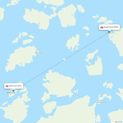 Map of Aappilattoq
