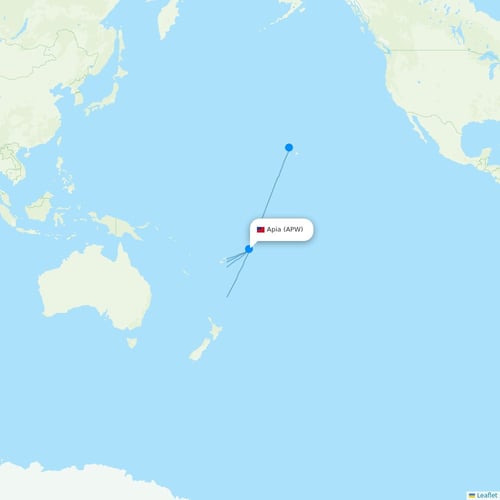 Map of Apia