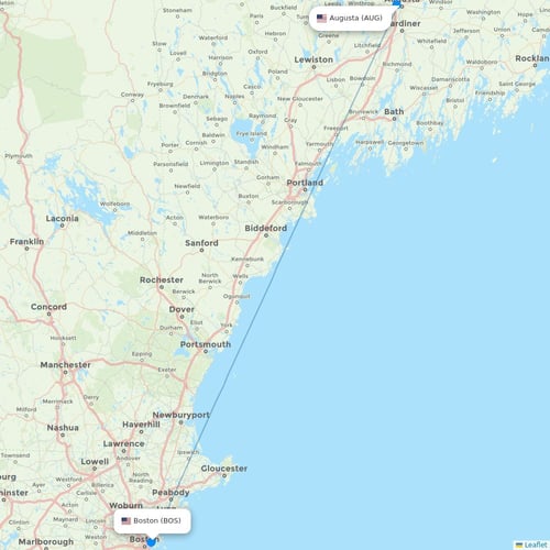 Map of Augusta