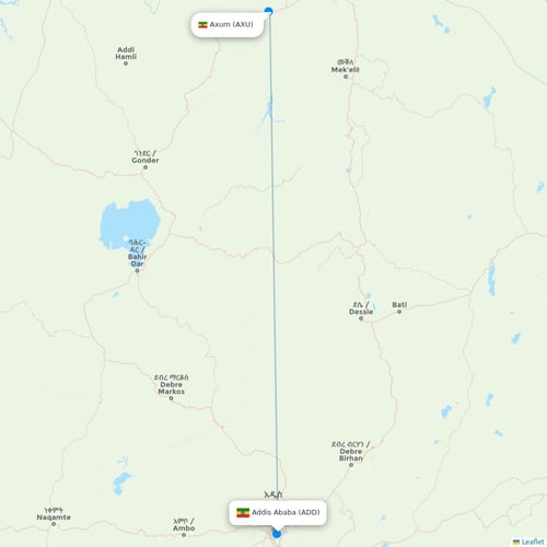 Map of Axum