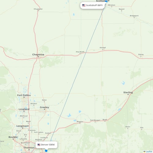 Map of Scottsbluff