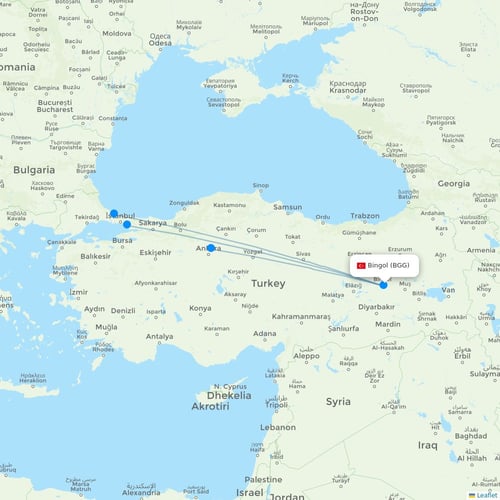 Map of Bingol