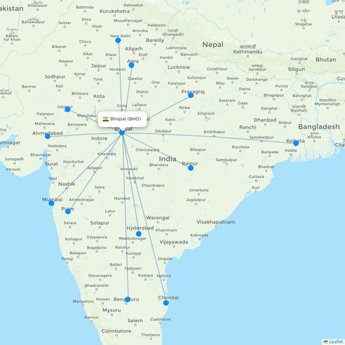 Map of Bhopal
