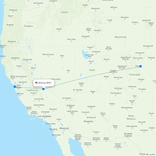 Map of Bishop