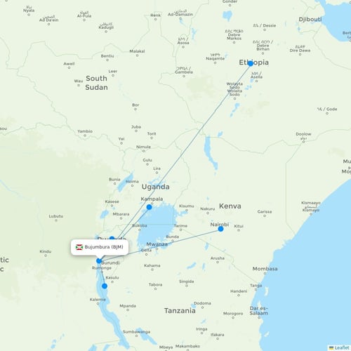Map of Bujumbura