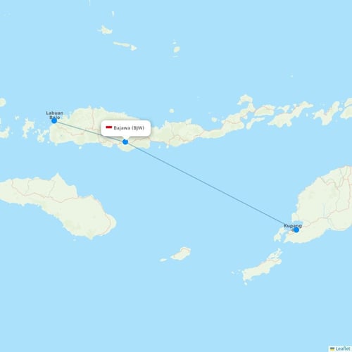 Map of Bajawa