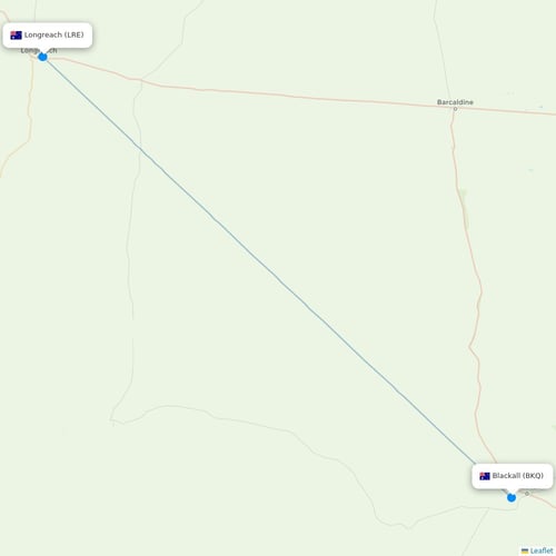 Map of Blackall