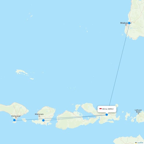 Map of Bima