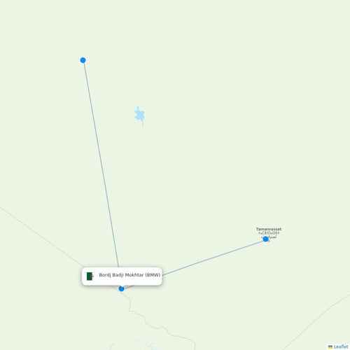 Map of Bordj Badji Mokhtar