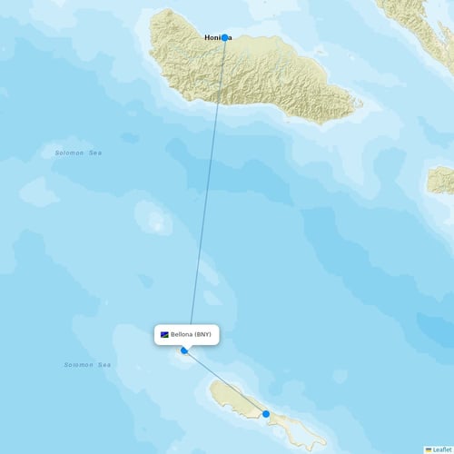 Map of Bellona