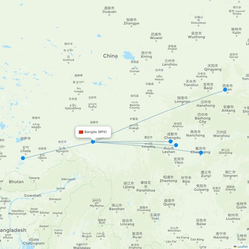 Map of Bangda
