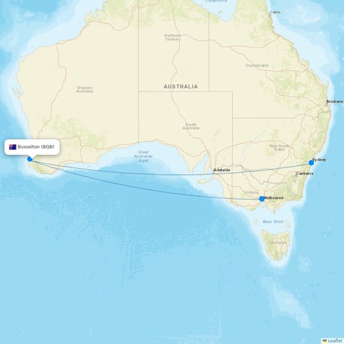 Map of Busselton