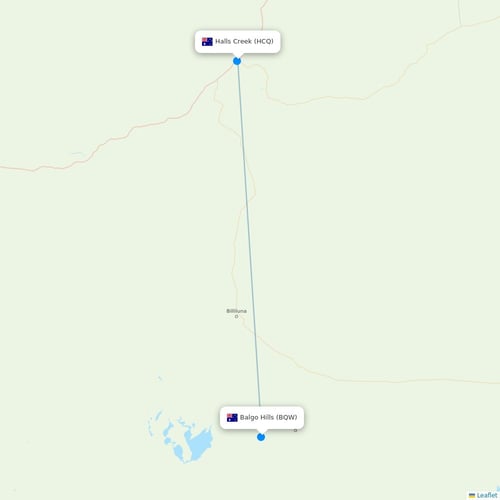 Map of Balgo Hills
