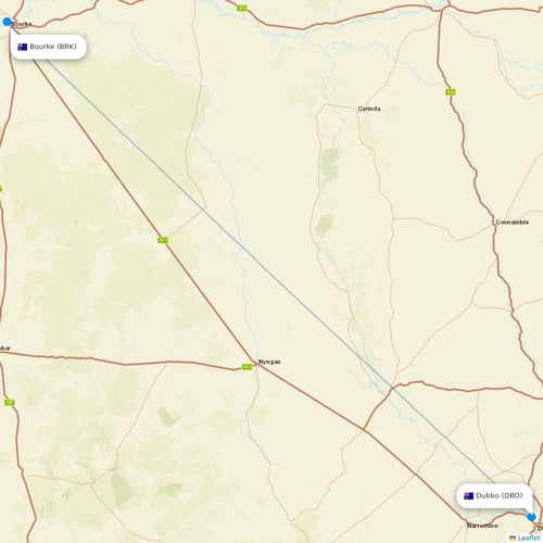 Map of Bourke