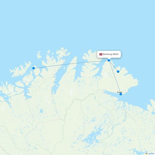 Map of Berlevag