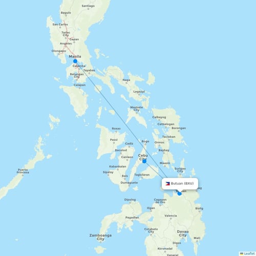 Map of Butuan