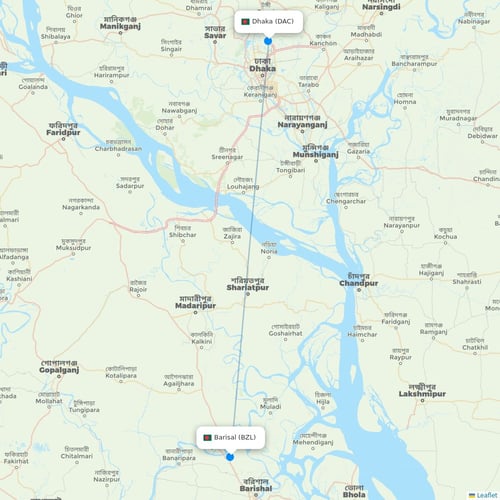 Map of Barisal
