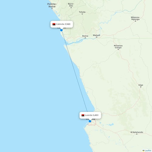 Map of Cabinda