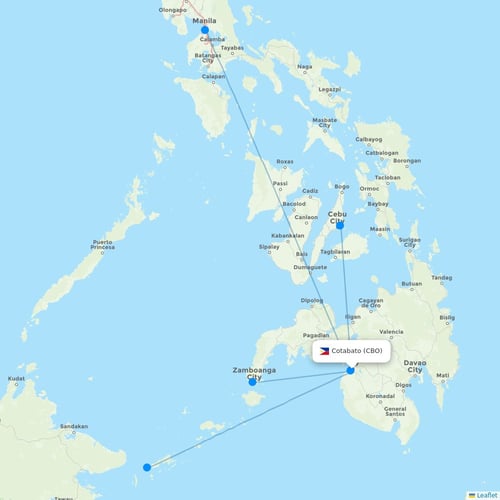 Map of Cotabato