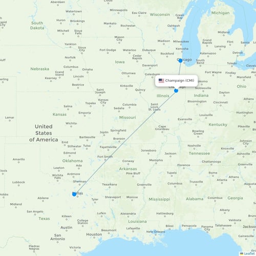 Map of Champaign