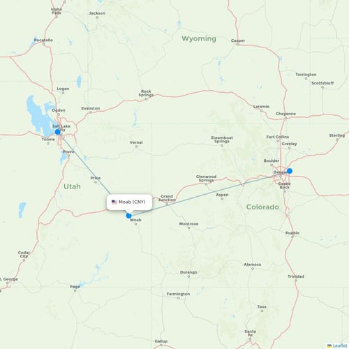 Map of Moab