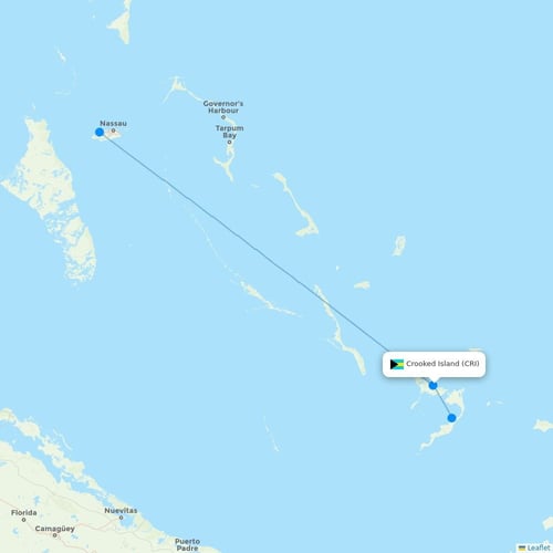 Map of Crooked Island