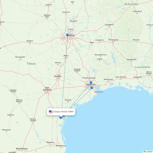 Map of Corpus Christi