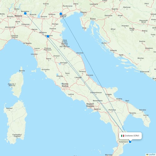Map of Crotone