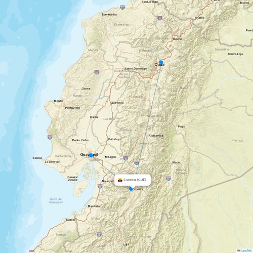 Map of Cuenca