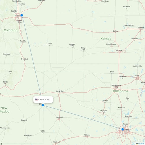 Map of Clovis