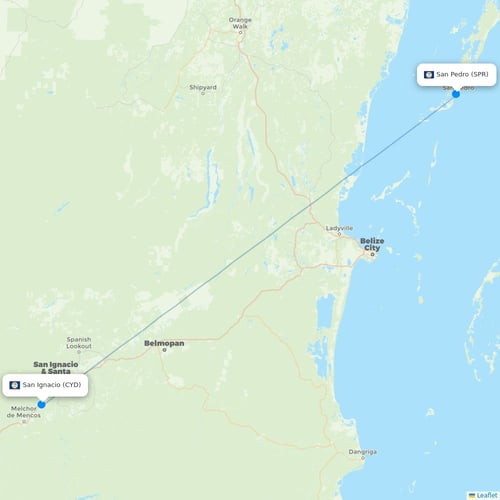 Map of San Ignacio