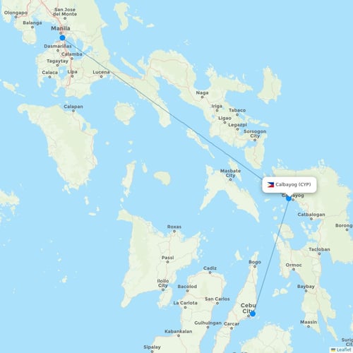 Map of Calbayog