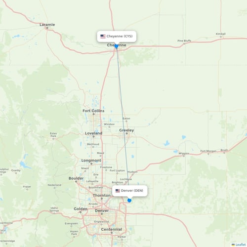 Map of Cheyenne